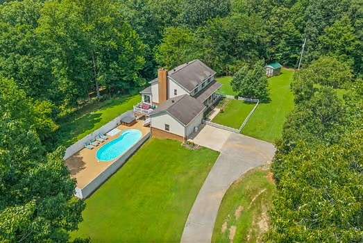 26.4 Acres of Recreational Land with Home for Sale in Dover, Tennessee