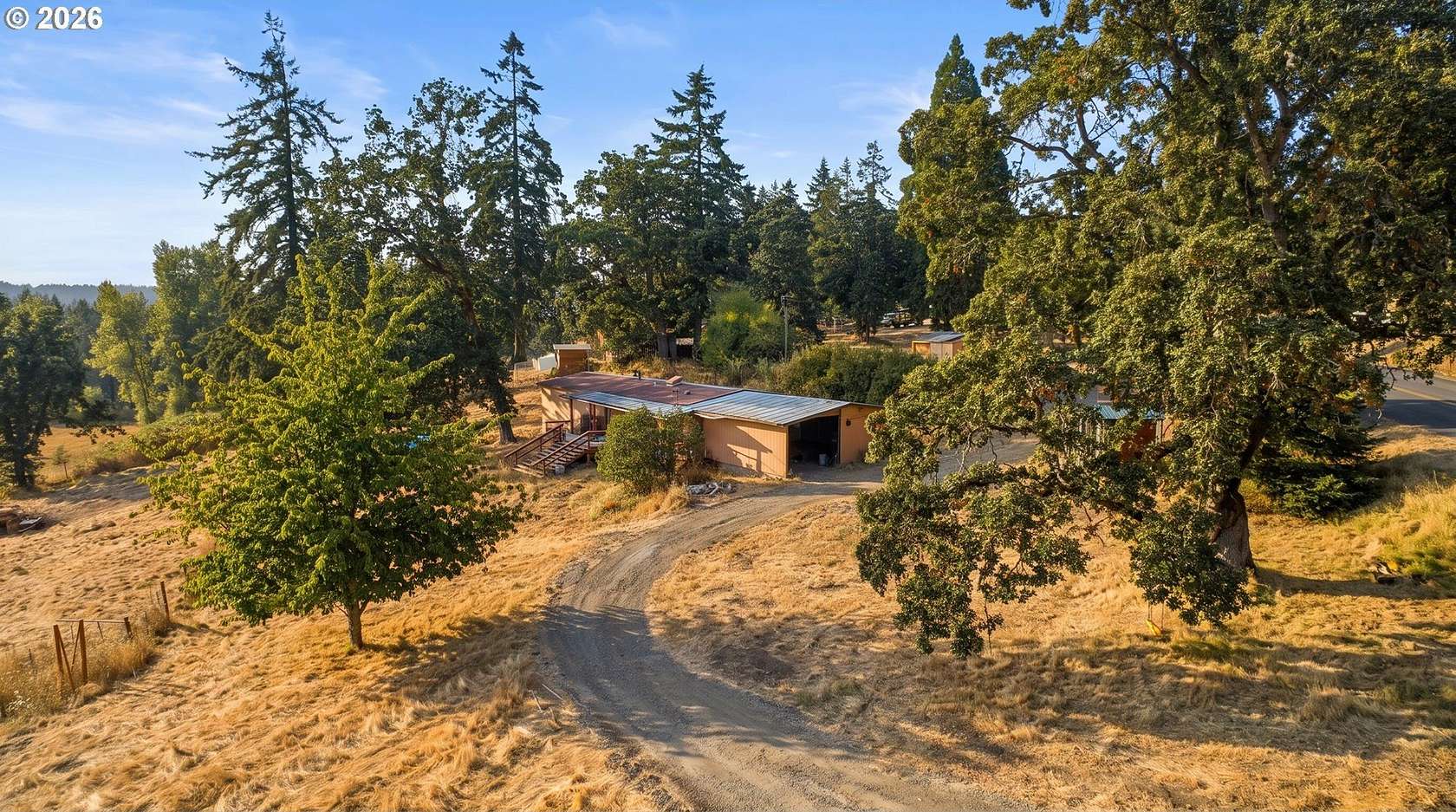 5 Acres of Land with Home for Sale in Scio, Oregon