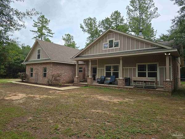 5.16 Acres of Land with Home for Sale in Milton, Florida