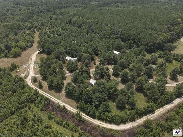 19.7 Acres of Land with Home for Sale in Simms, Texas