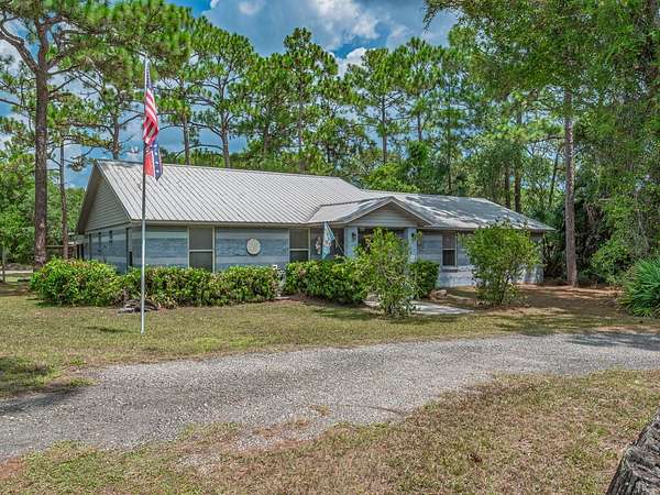 2 Acres of Land with Home for Sale in Carrabelle, Florida