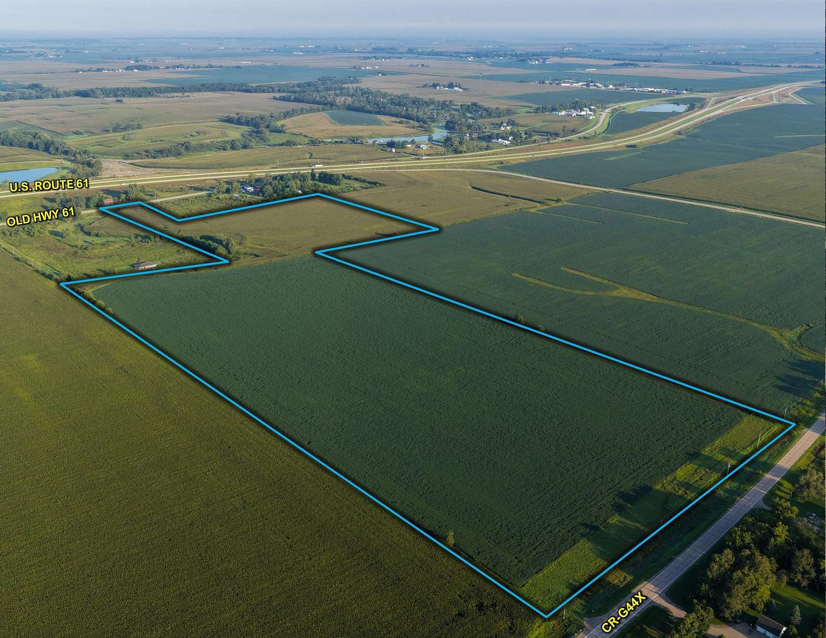 49.5 Acres of Land for Sale in Grandview, Iowa