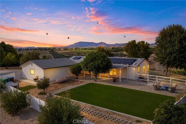 4.57 Acres of Land with Home for Sale in Temecula, California