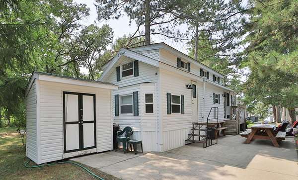 6.9 Acres of Land with Home for Sale in Merrifield, Minnesota