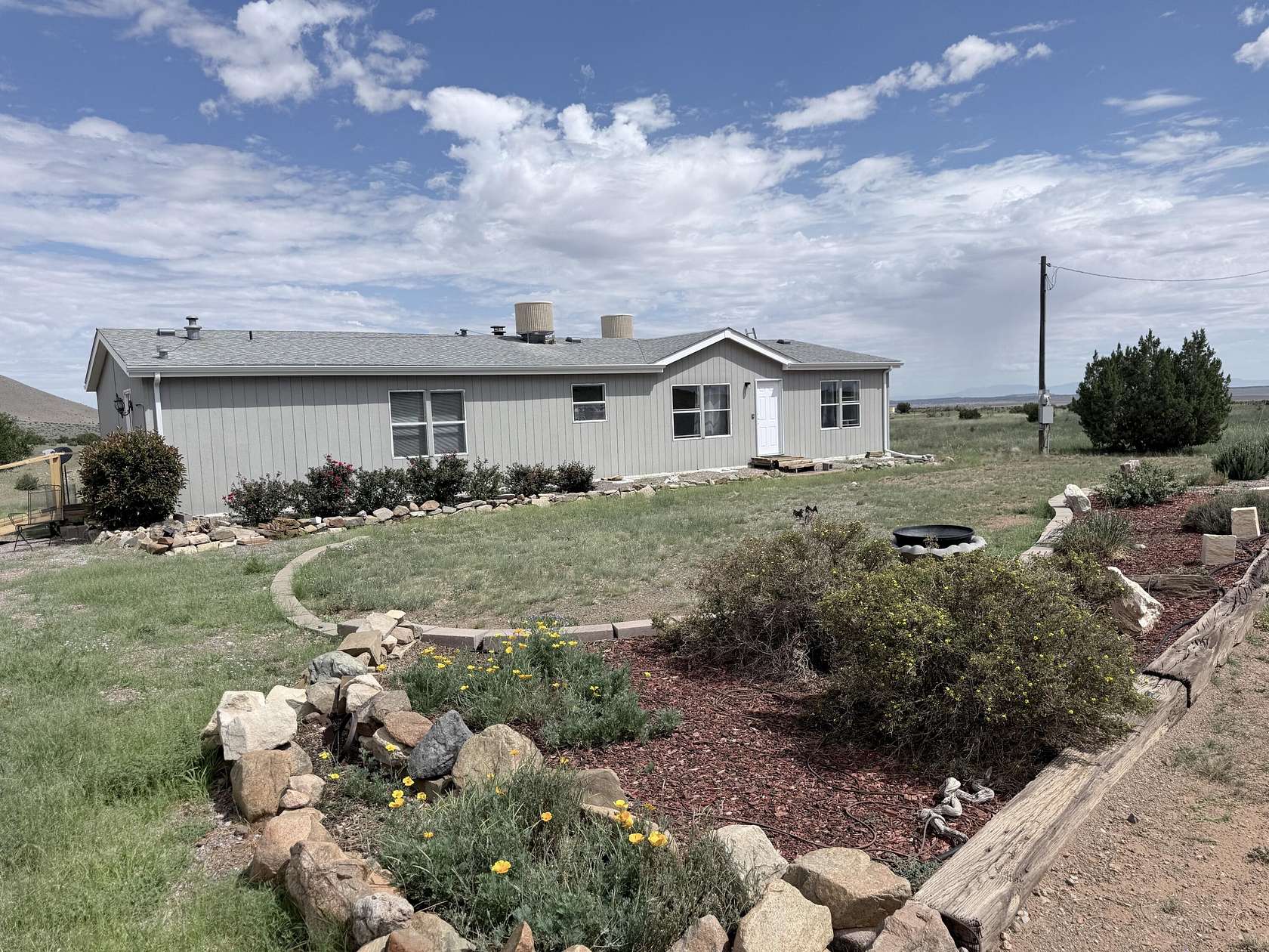19 Acres of Land with Home for Sale in Magdalena, New Mexico