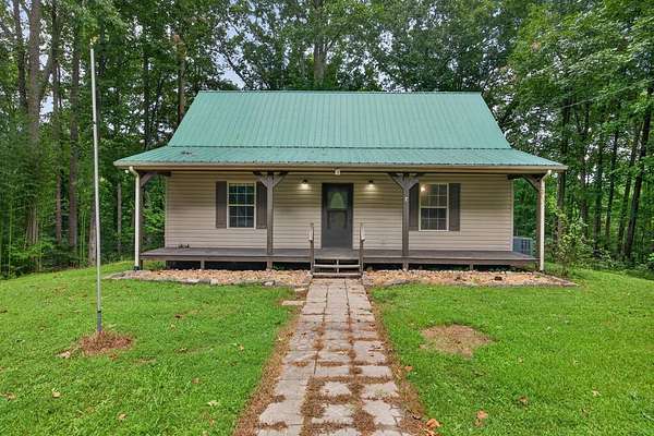 6.58 Acres of Land with Home for Sale in Gainesboro, Tennessee