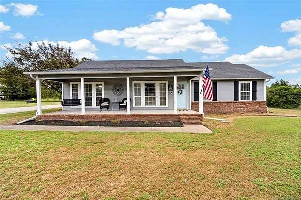 1.55 Acres of Land with Home for Sale in Wagoner, Oklahoma