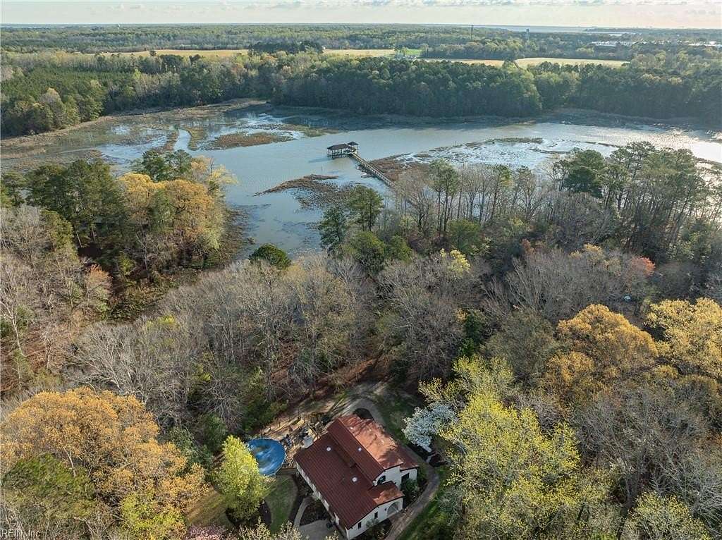 4 Acres of Land with Home for Sale in Smithfield, Virginia