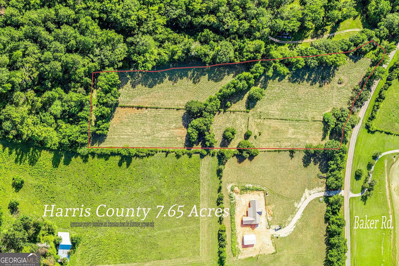 7.65 Acres of Land for Sale in Shiloh, Georgia