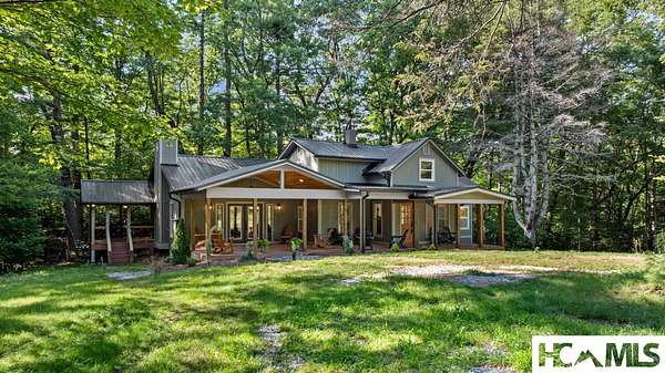 12.4 Acres of Land with Home for Sale in Highlands, North Carolina