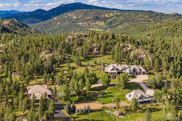 30 Acres of Land with Home for Sale in Evergreen, Colorado