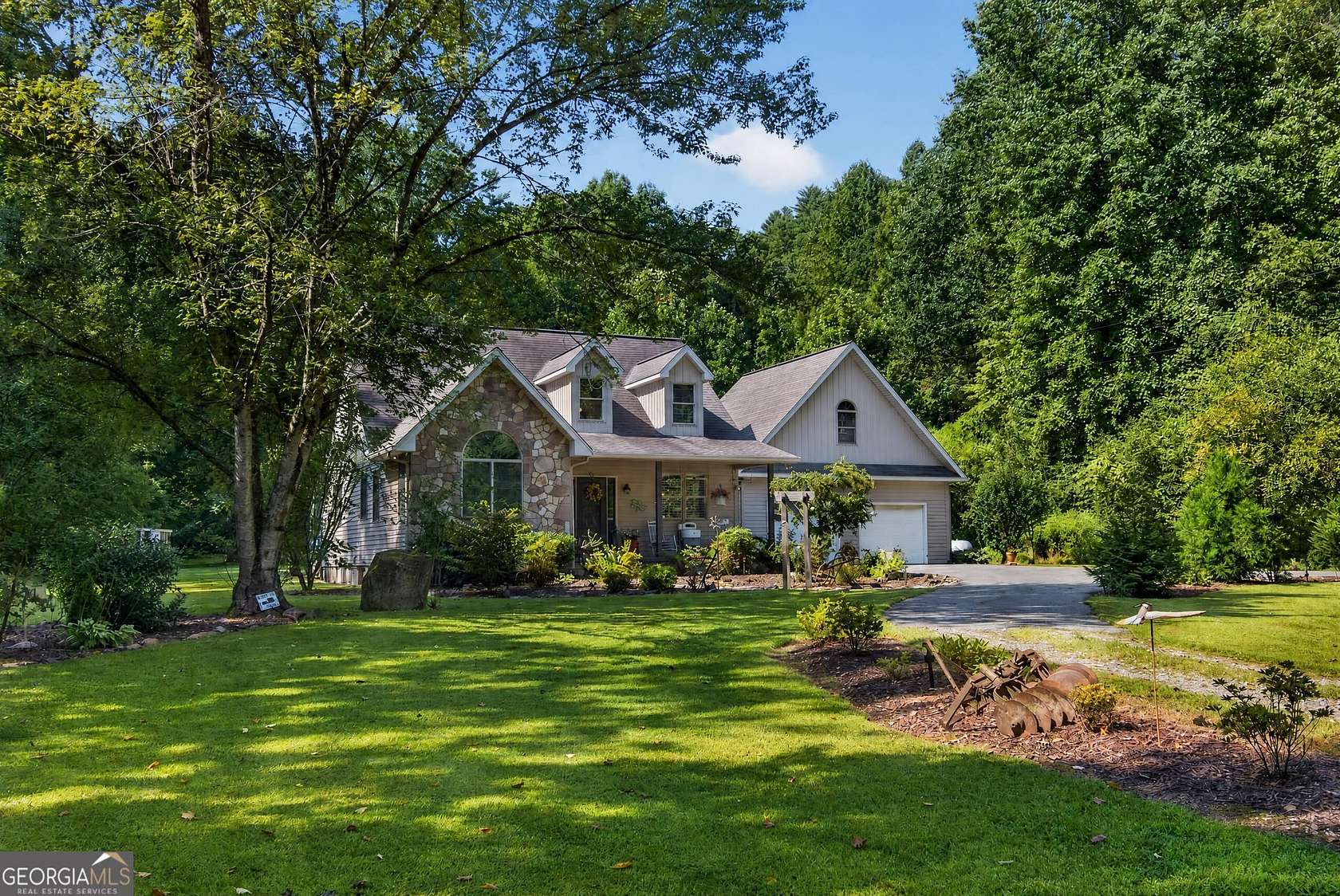 1.62 Acres of Land with Home for Sale in Hiawassee, Georgia