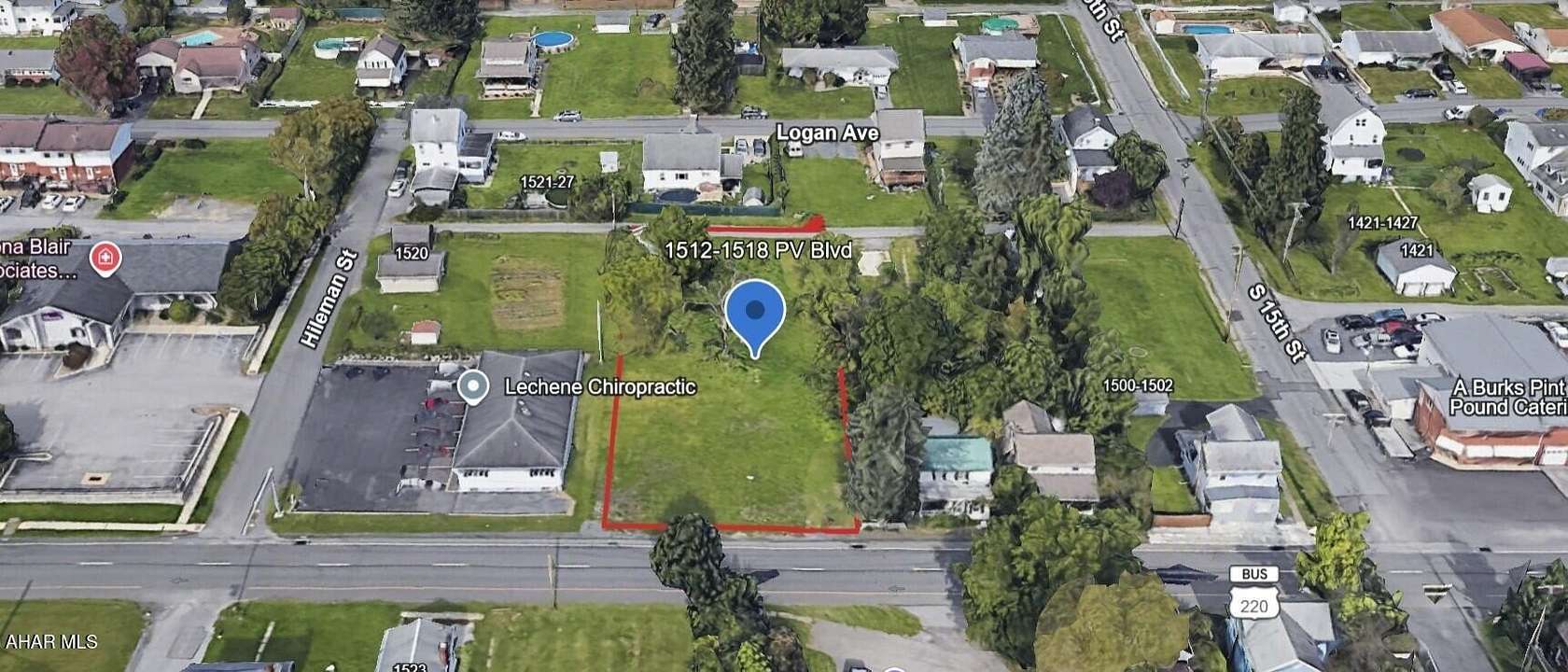 0.46 Acres of Commercial Land for Sale in Altoona, Pennsylvania