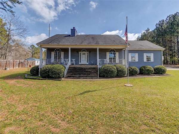 5.15 Acres of Land with Home for Sale in Covington, Georgia