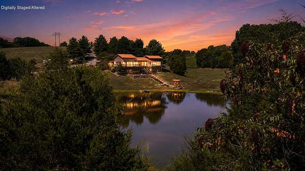 10 Acres of Recreational Land with Home for Sale in Galena, Missouri