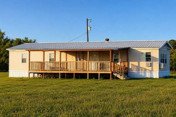 10 Acres of Recreational Land with Home for Sale in Merkel, Texas