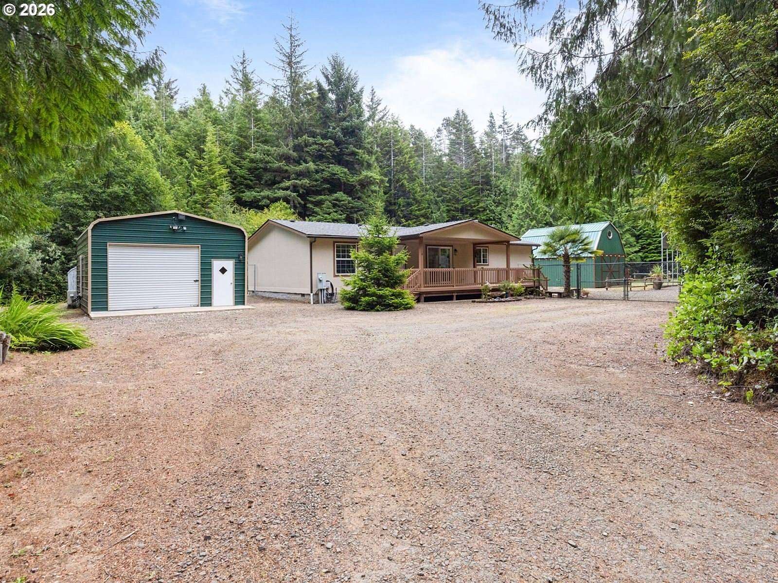 2 Acres of Land with Home for Sale in Florence, Oregon