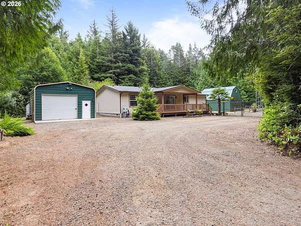 2 Acres of Land with Home for Sale in Florence, Oregon