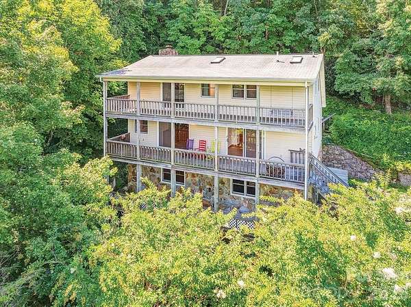 4.48 Acres of Land with Home for Sale in Fairview, North Carolina