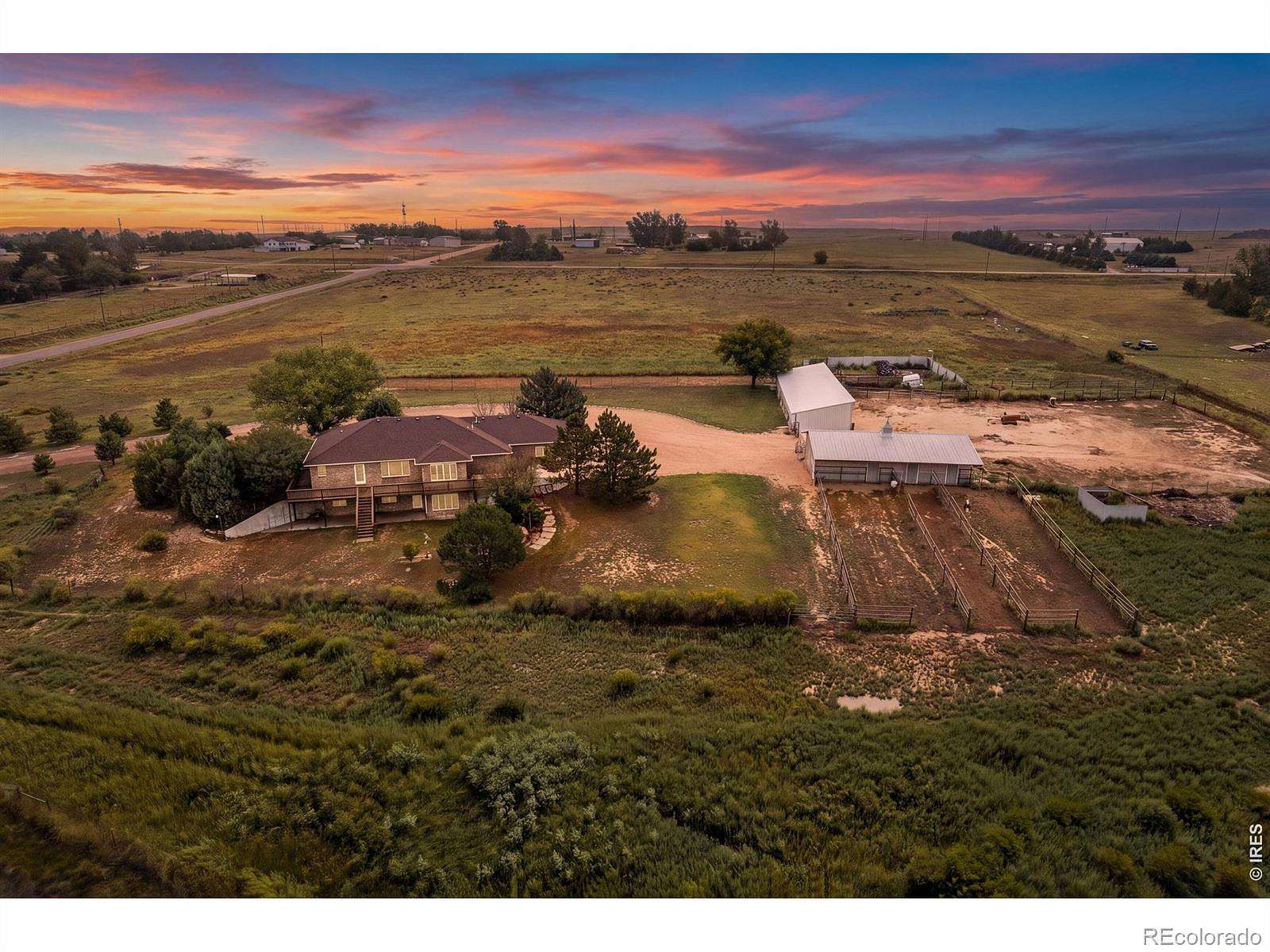 38.8 Acres of Land with Home for Sale in Brush, Colorado