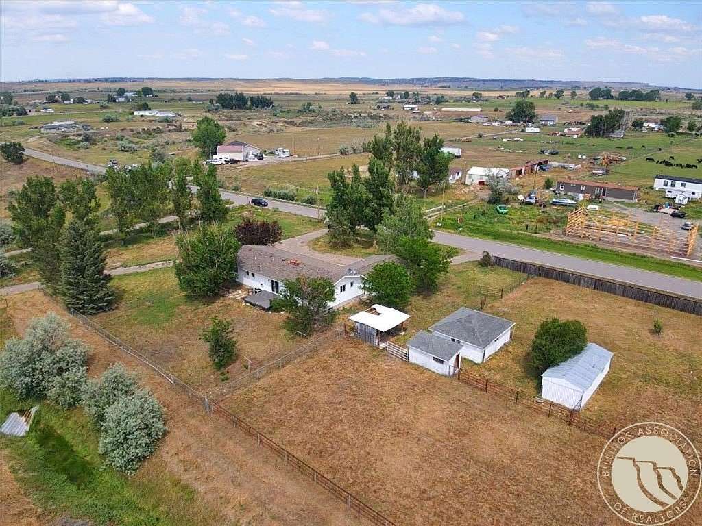 8.44 Acres of Land with Home for Sale in Shepherd, Montana