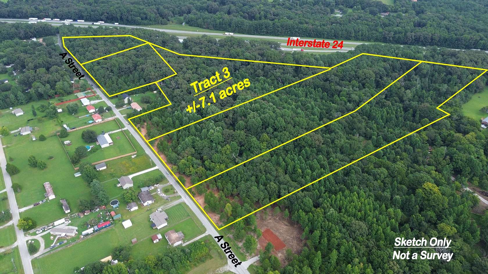 7.1 Acres of Land for Auction in Hillsboro, Tennessee