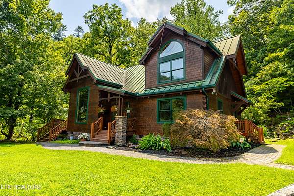 1.53 Acres of Land with Home for Sale in Townsend, Tennessee
