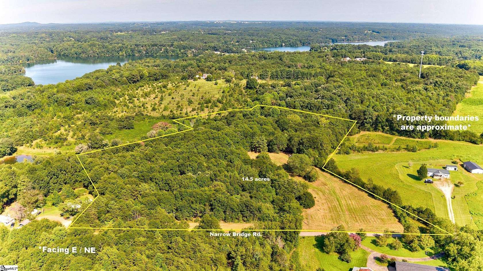 14.5 Acres of Land for Sale in Chesnee, South Carolina