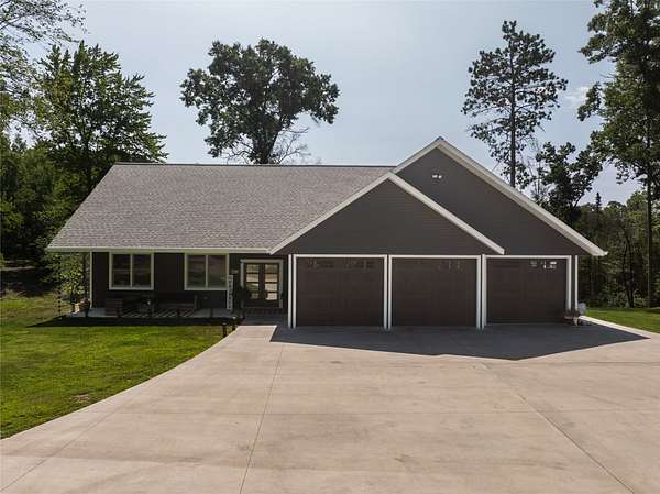 6.3 Acres of Land with Home for Sale in Chetek, Wisconsin