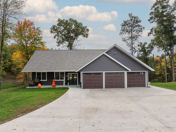 6.3 Acres of Land with Home for Sale in Chetek, Wisconsin