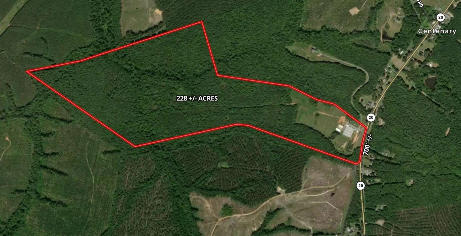 228 Acres of Land for Auction in Scottsville, Virginia