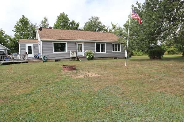 42 Acres of Land with Home for Sale in Palmyra, Maine