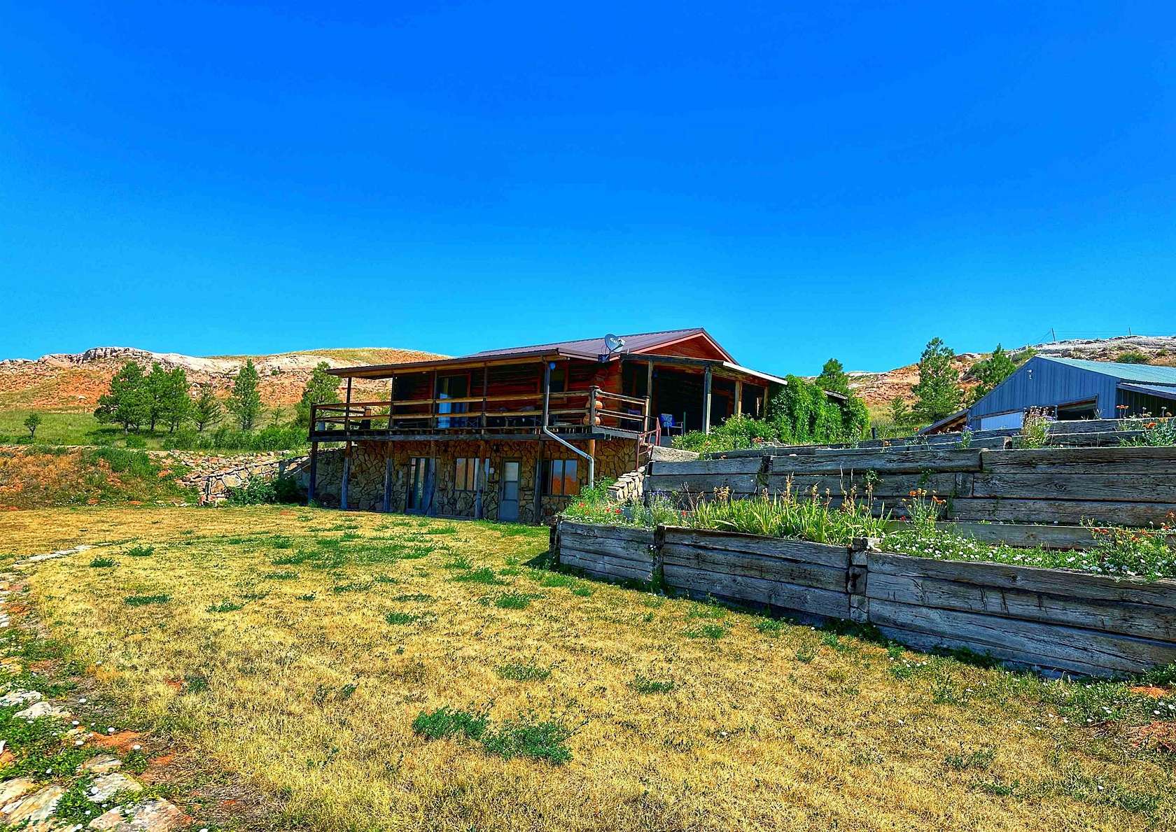 40 Acres of Recreational Land with Home for Sale in Sundance, Wyoming
