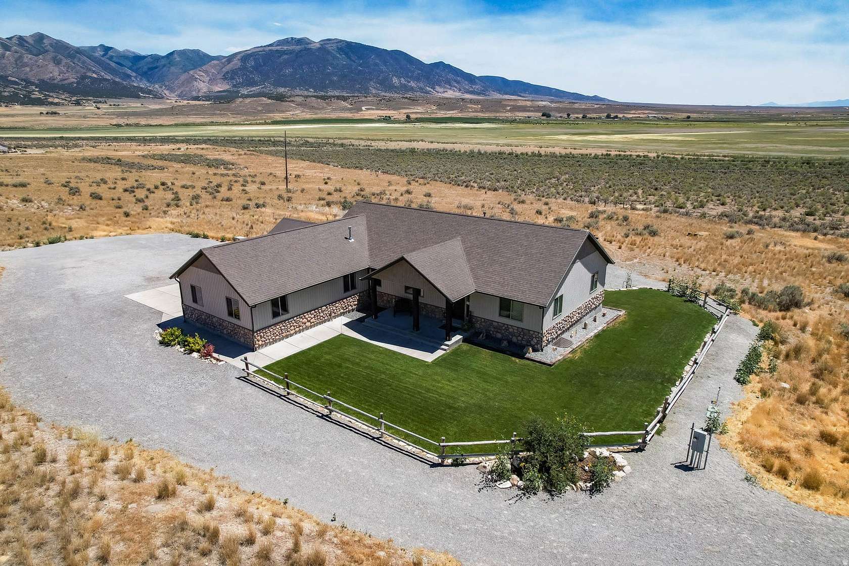5.27 Acres of Land with Home for Sale in Stockton, Utah