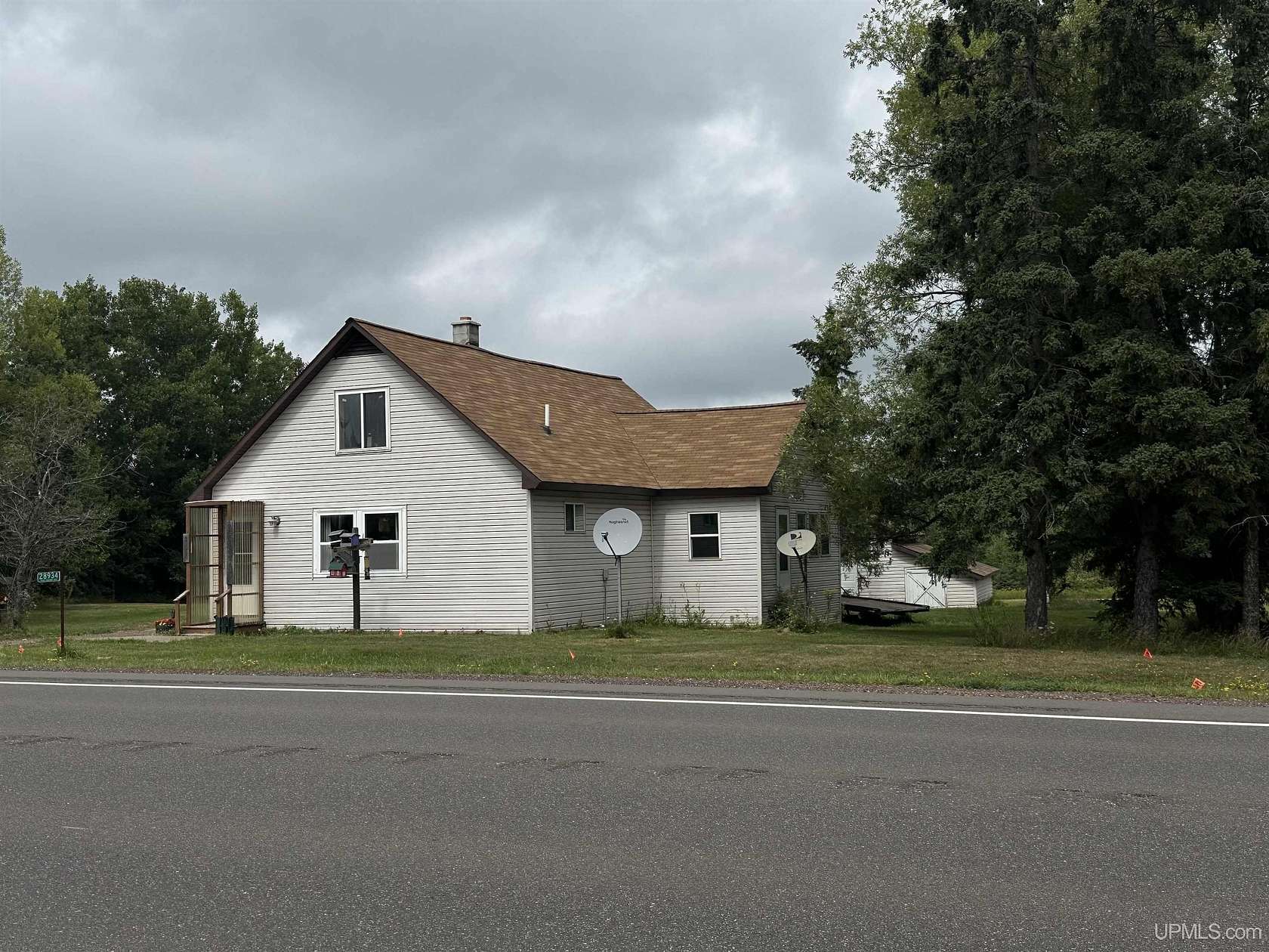 1.6 Acres of Land with Home for Sale in Bergland, Michigan