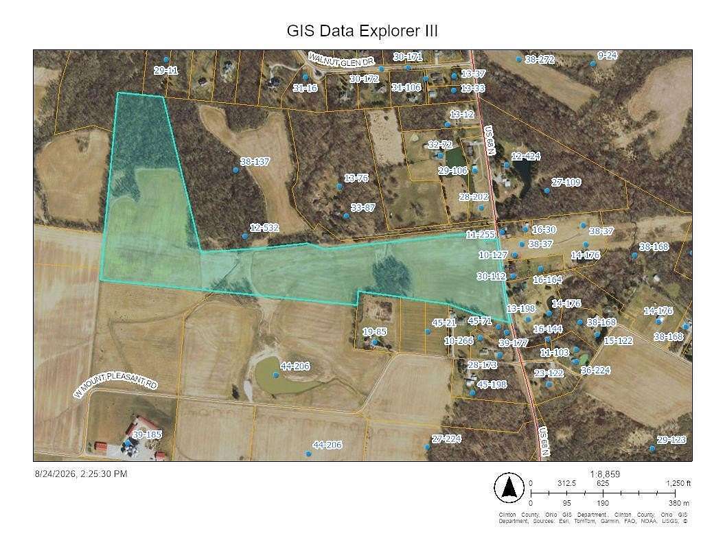 88.6 Acres of Land for Sale in Liberty Township, Ohio
