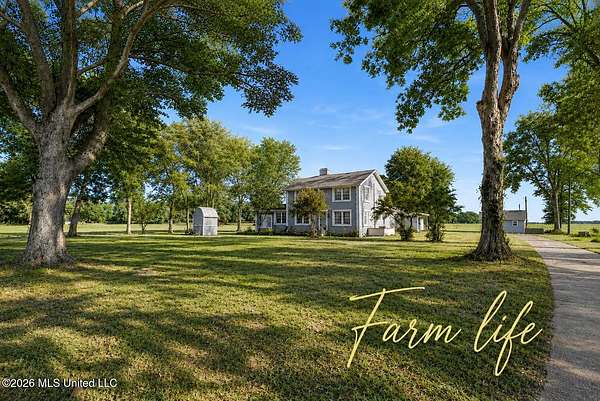 22 Acres of Land with Home for Sale in Lake Cormorant, Mississippi