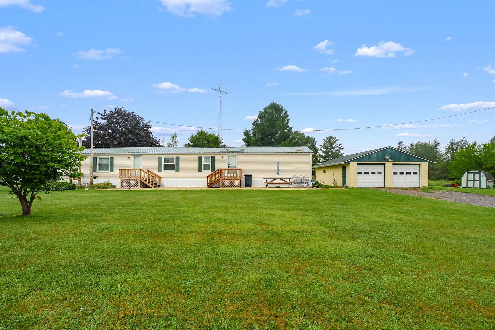2 Acres of Land with Home for Sale in Hartford, Michigan