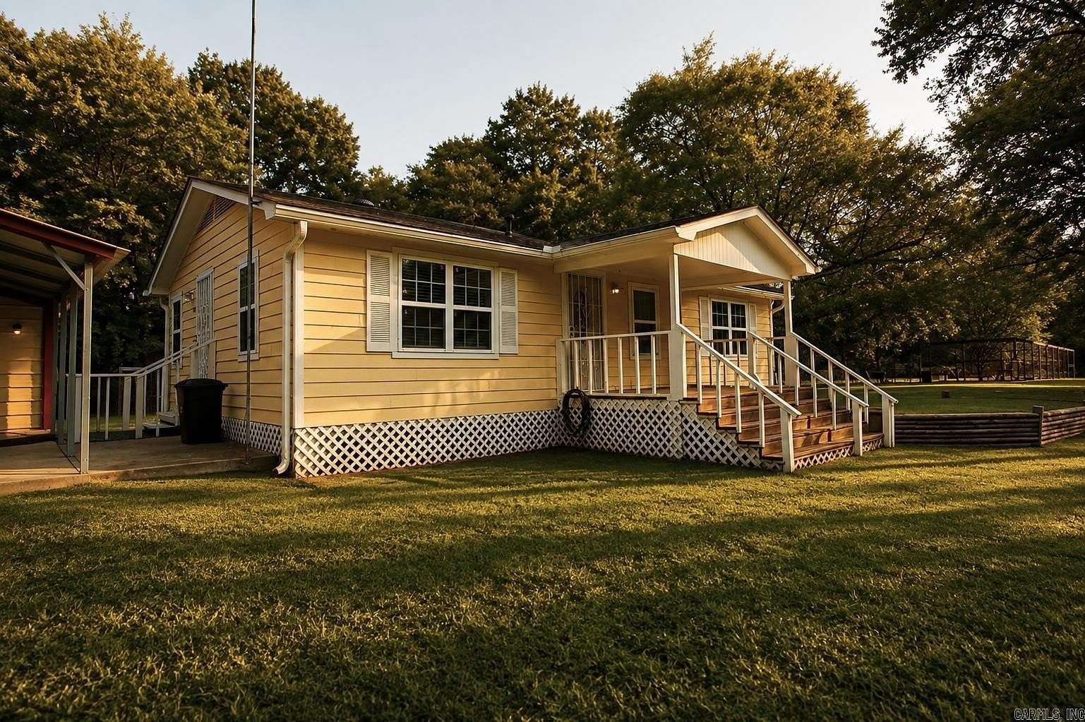 4.4 Acres of Land with Home for Sale in Rockport, Arkansas