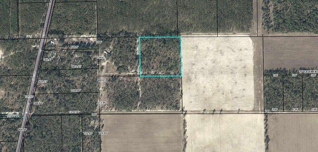 10.7 Acres of Land for Sale in Bell, Florida