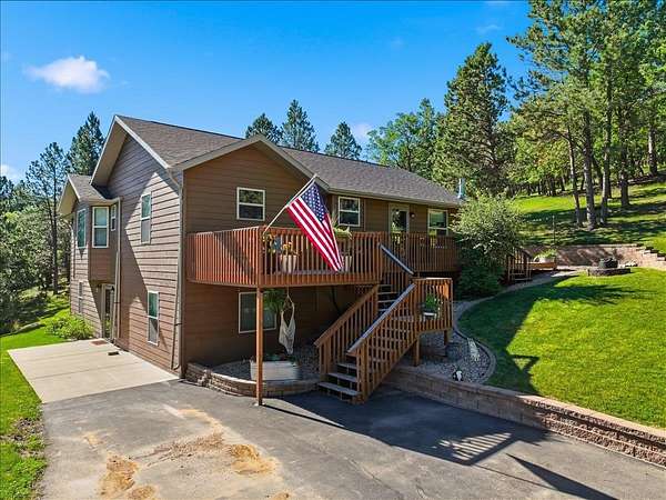 6.15 Acres of Land with Home for Sale in Whitewood, South Dakota