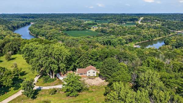 6.32 Acres of Land with Home for Sale in Boone, Iowa