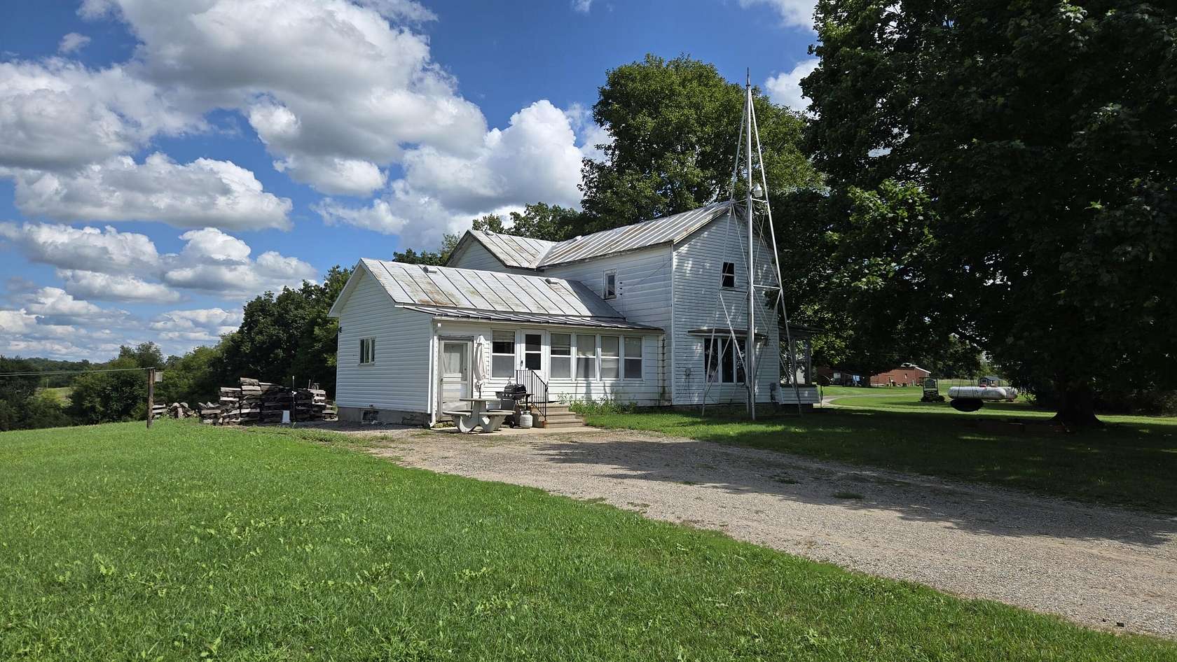 5.68 Acres of Land with Home for Sale in Montgomery, Michigan