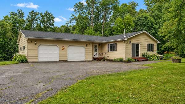 5 Acres of Land with Home for Sale in Grasston, Minnesota