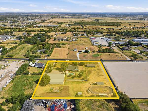 3.39 Acres of Commercial Land for Sale in Justin, Texas