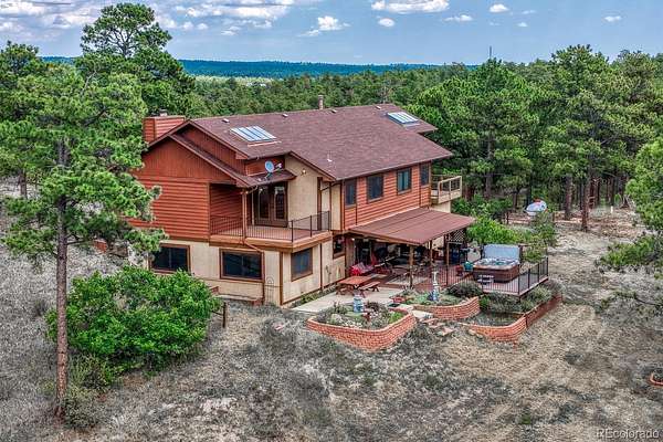 5 Acres of Land with Home for Sale in Colorado Springs, Colorado
