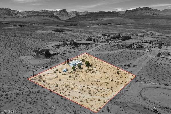 2.18 Acres of Land with Home for Sale in Las Vegas, Nevada