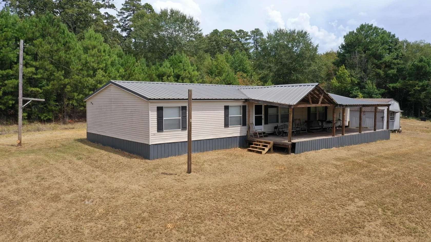 35.8 Acres of Recreational Land with Home for Sale in Jefferson, Texas