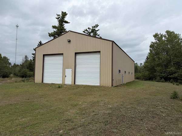 5 Acres of Improved Commercial Land for Sale in Rapid River, Michigan