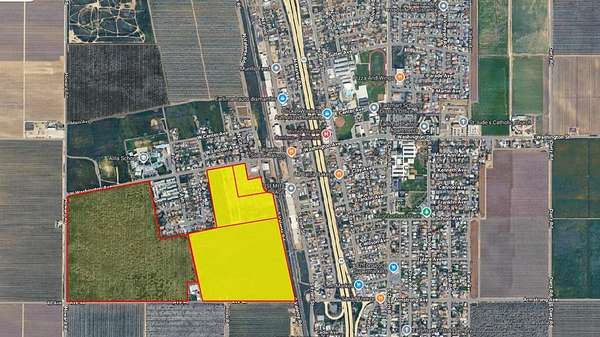 65.5 Acres of Land for Sale in Earlimart, California